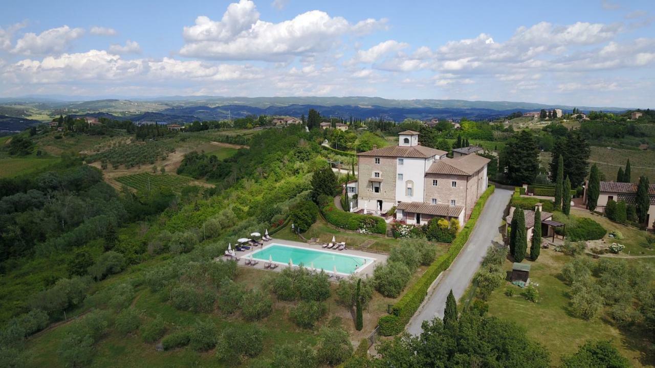 Castello Di Fulignano Soarzio Panoramic Apartment San Gimignano Exterior photo