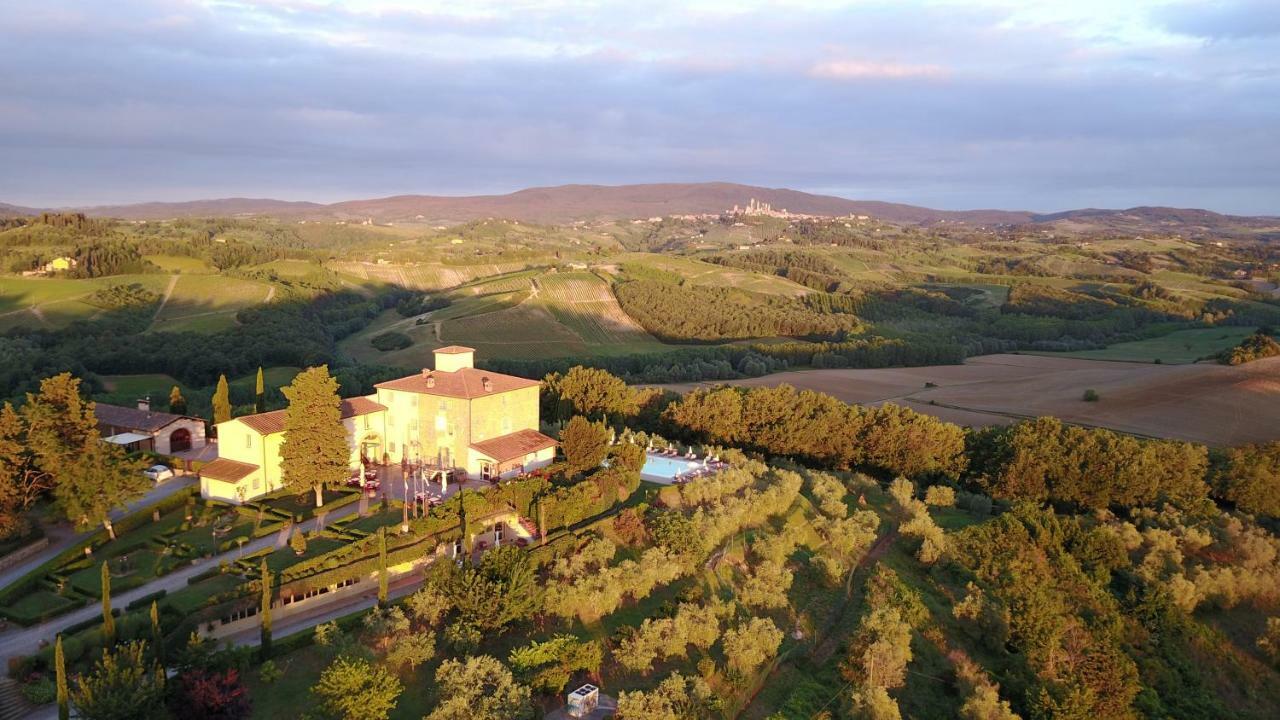 Castello Di Fulignano Soarzio Panoramic Apartment San Gimignano Exterior photo